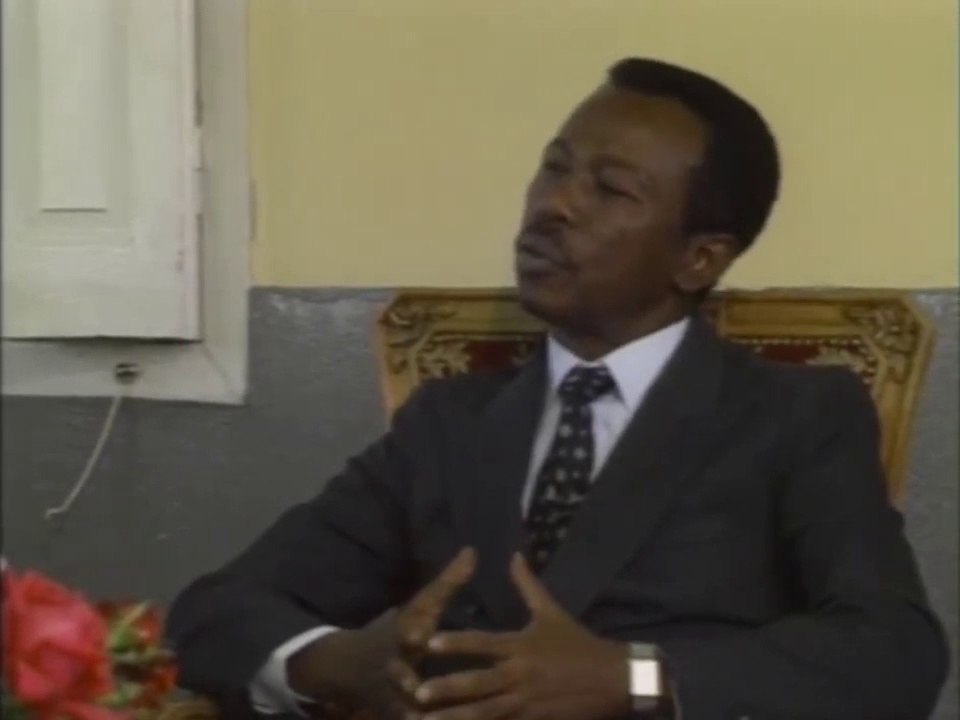 Mengistu Haile Mariam Interview (1990)