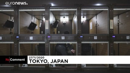 Büro ist in der kleinsten Hütte: Homeoffice im Kapselhotel