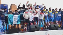 El ciclista ecuatoriano Montenegro gana la Vuelta a Ecuador