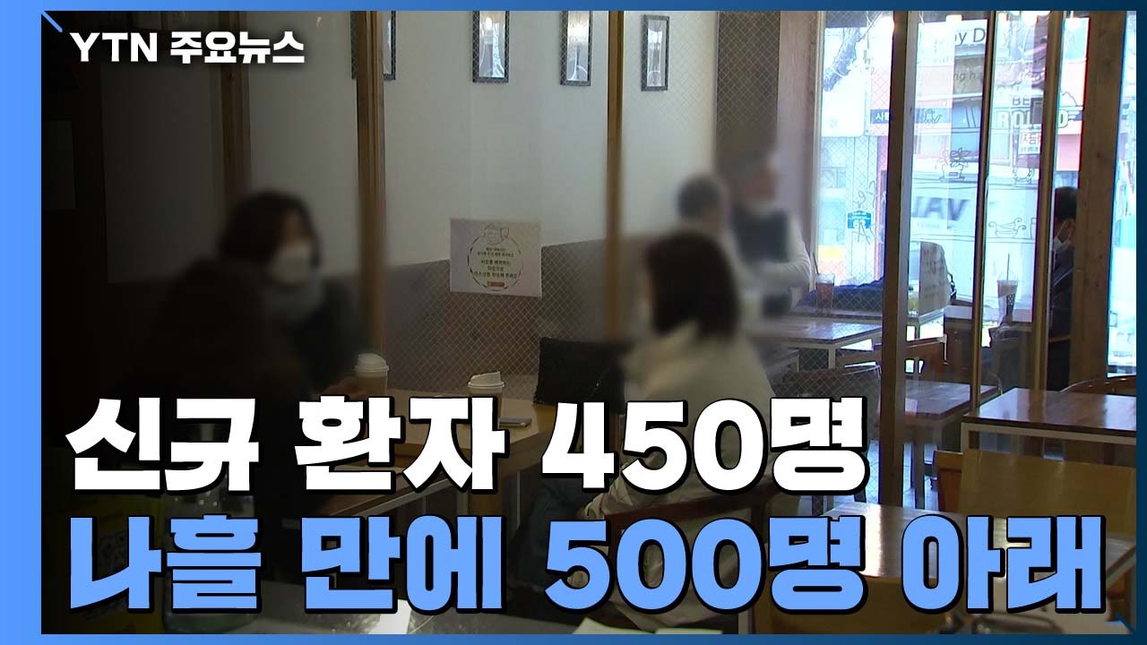 신규 확진자 다시 4백 명대...주말 검사량 감소 영향 / YTN