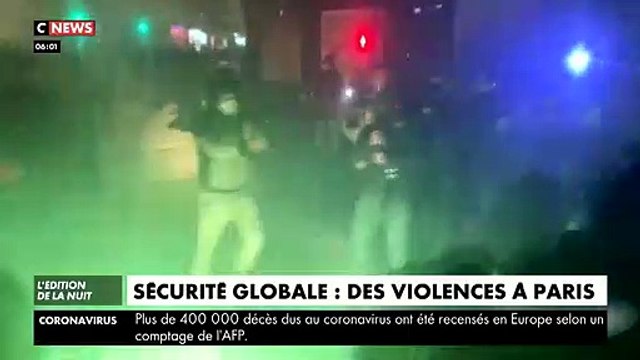 Loi Sécurité Globale : Les images insoutenables d'un policier lynché au sol par des casseurs hier soir à Paris peu après 18h30, Place de la Bastille