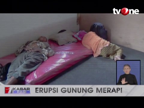 257 Warga Masih Tinggal di Pengungsian Gunung Merapi