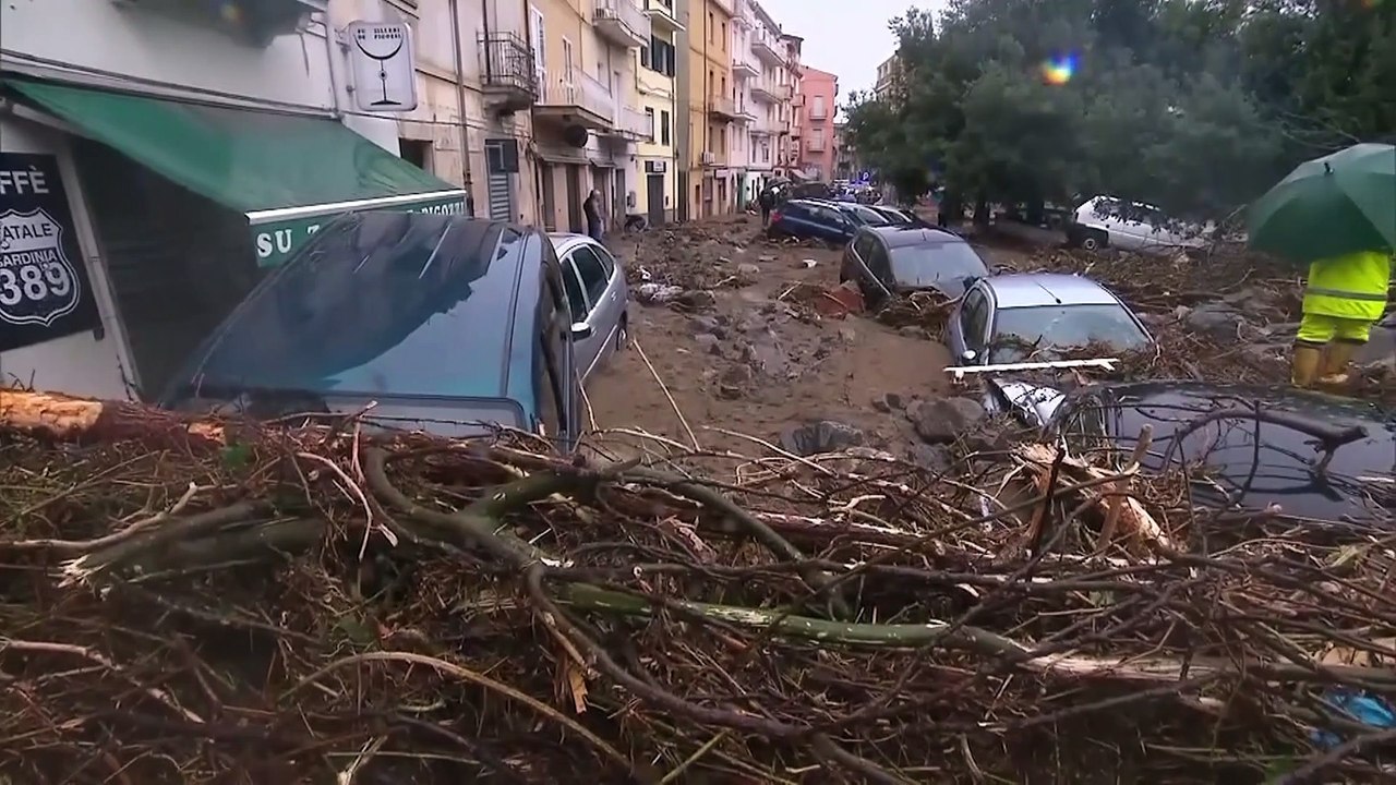 Mehrere Tote durch Unwetter in Sardinien