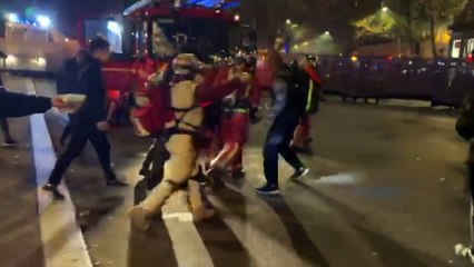 La protesta contra la Ley de Seguridad Global termina con graves disturbios en París