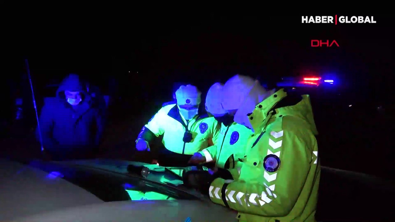 Sokağa çıkma yasağında otomobil yarışı! 63 kişi böyle yakalandı