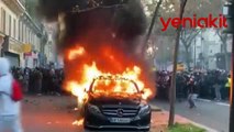 Fransa karıştı! Merkez Bankası’nı ateşe verdiler