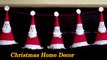 DIY Santa Claus Garland | Christmas Home Decor Ideas 2020 | Christmas Garland Ideas for Front Door | Christmas Decorations Ideas for Home
