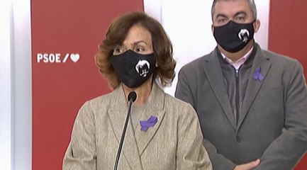 Calvo: "Una sociedad que se respeta tiene que parar la violencia contra las mujeres"