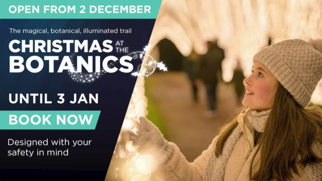 Christmas At The Botanics: Producer Zoe Bottrell reveals dazzling 'new route' for 2020