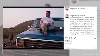 Channing Tatum shaves head after wrapping latest movie