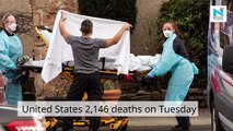 US records highest daily COVID-19 deaths in 6 months