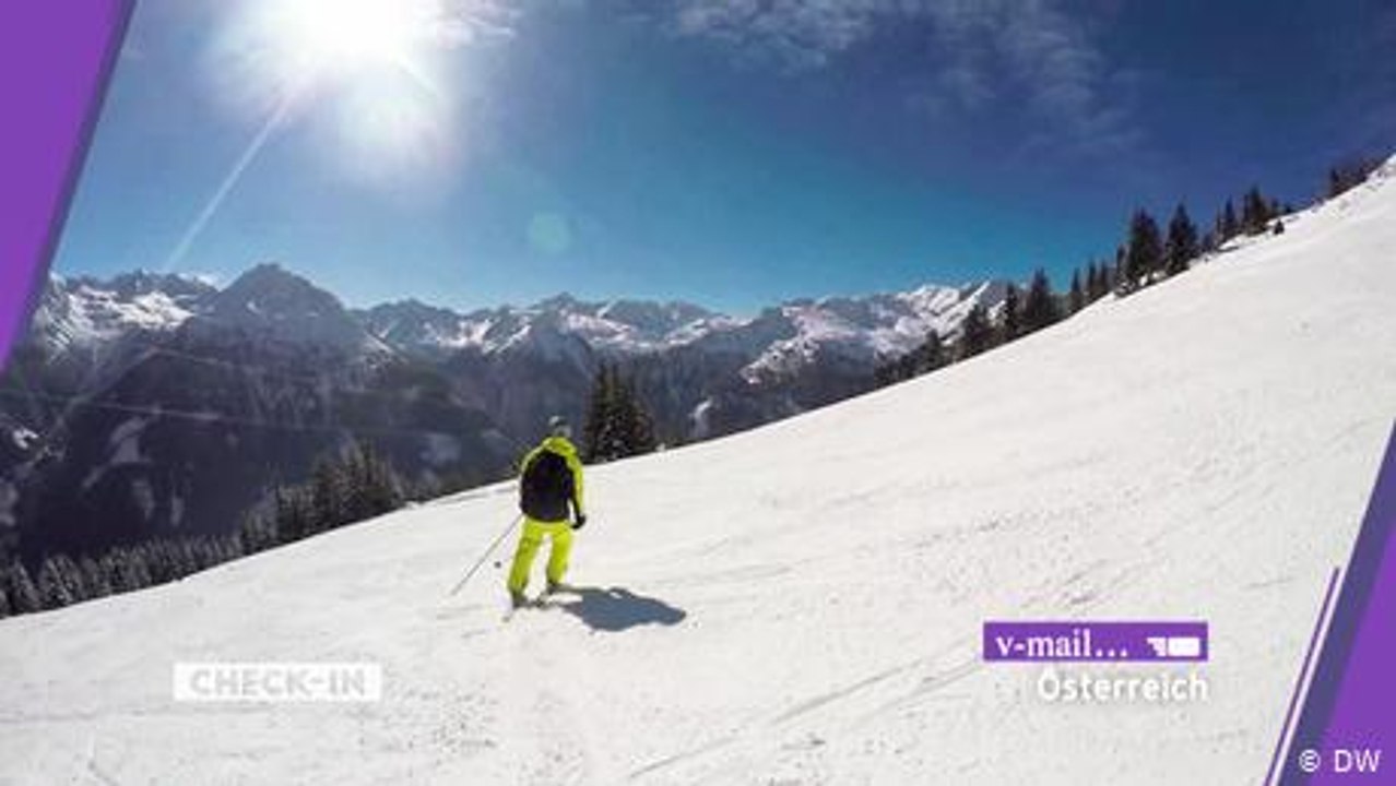 Zuschauer-Video: Skifahren in Österreich