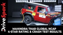 Mahindra Thar Global NCAP 4-Star Rating & Crash Test Results |2020 Mahindra Thar Global NCAP Ratings