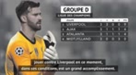 Groupe D - Gasperini : "Ce sera un match difficile contre Liverpool"