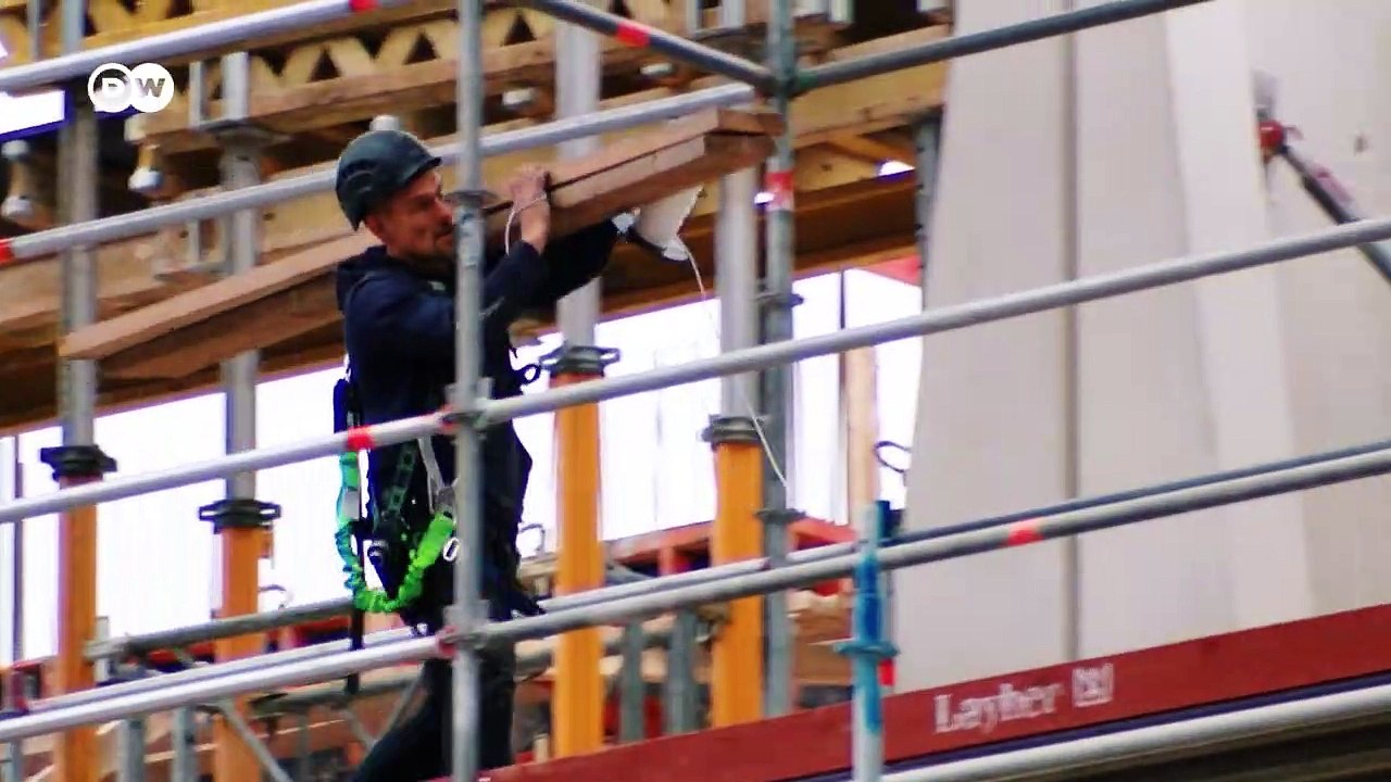 Construction boom vs. empty offices