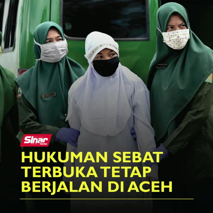Hukuman sebat terbuka tetap berjalan di Aceh