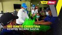 Ibu bantu Christina kempen secara santai