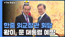 오늘 한중 외교장관 회담...왕이, 문 대통령 예방 / YTN