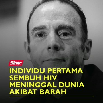 Individu pertama sembuh HIV meninggal dunia akibat barah