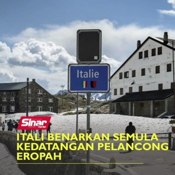 Itali benarkan semula kedatangan pelancong Eropah