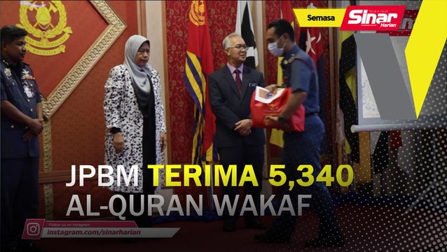 JPBM terima 5,340 naskhah al-Quran wakaf