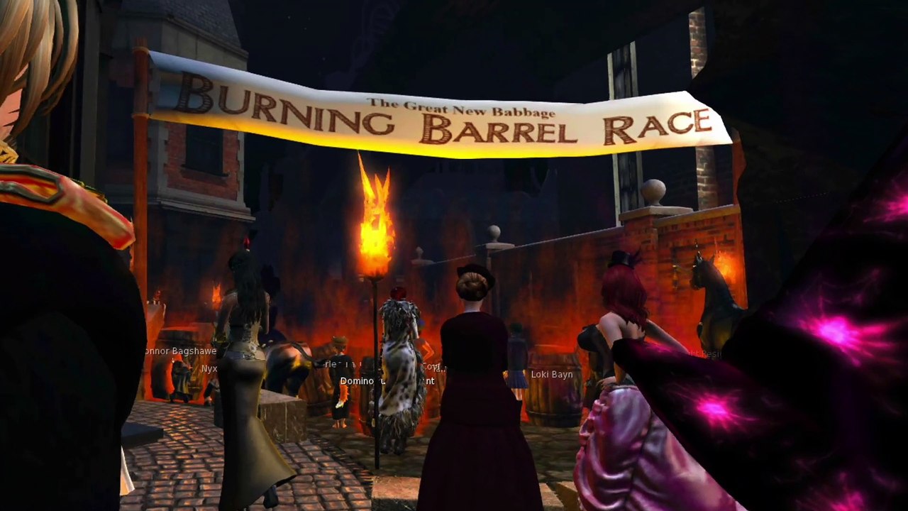 New Babbage Burning Barrel Race 2020