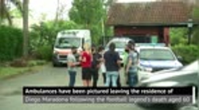 Police guard Maradona house as Argentine icon dies age 60