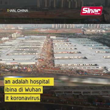 Keadaan di dalam hospital kedua koronavirus