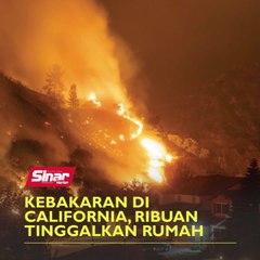 Kebakaran di California, ribuan tinggalkan rumah