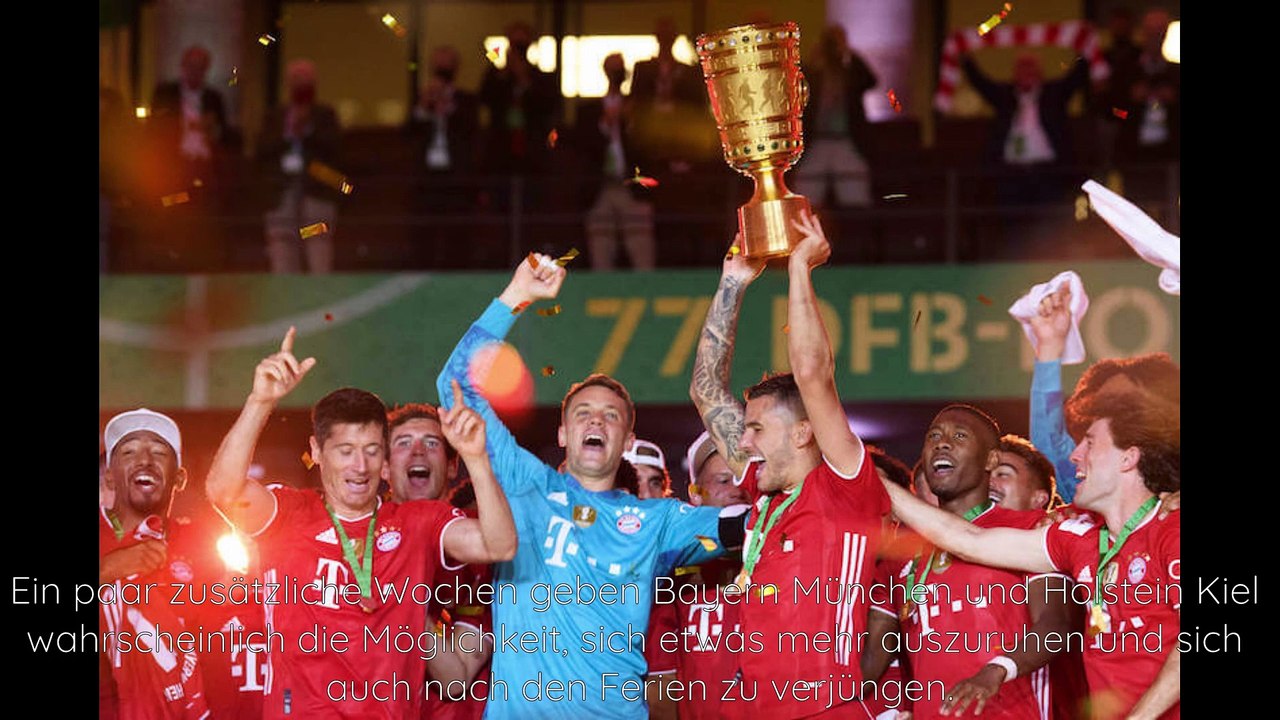 Das DFB-Pokal-Spiel zwischen Bayern München und Holstein Kiel wurde verschoben