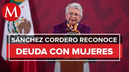 Tenemos deuda histórica con las mujeres: Olga Sánchez Cordero