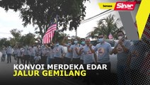 Konvoi merdeka edar Jalur Gemilang