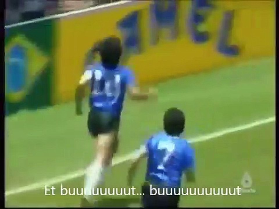 Le second but de Diego Maradona face à l'Anglet...