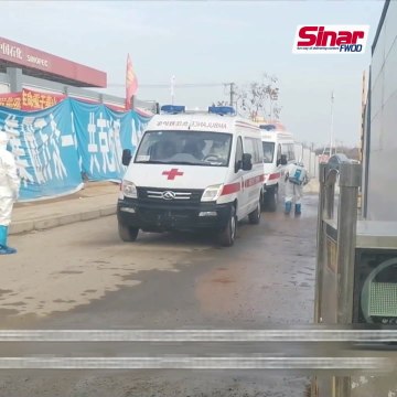Kumpulan pertama pesakit Covid-19 Hospital Huoshenshan dibenar pulang