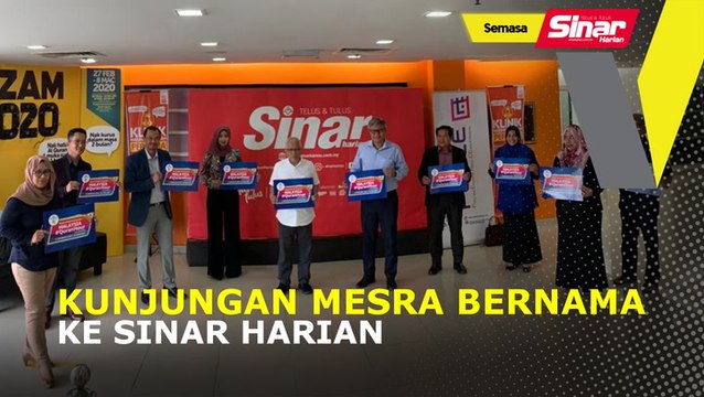 Kunjungan mesra Bernama ke Sinar Harian