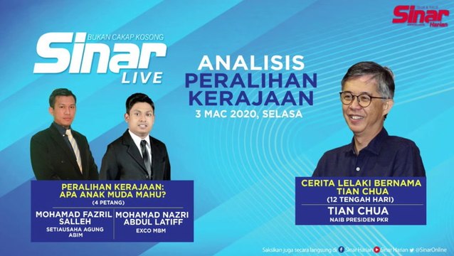 LIVE] Peralihan Kerajaan: Apa anak muda mahu?
