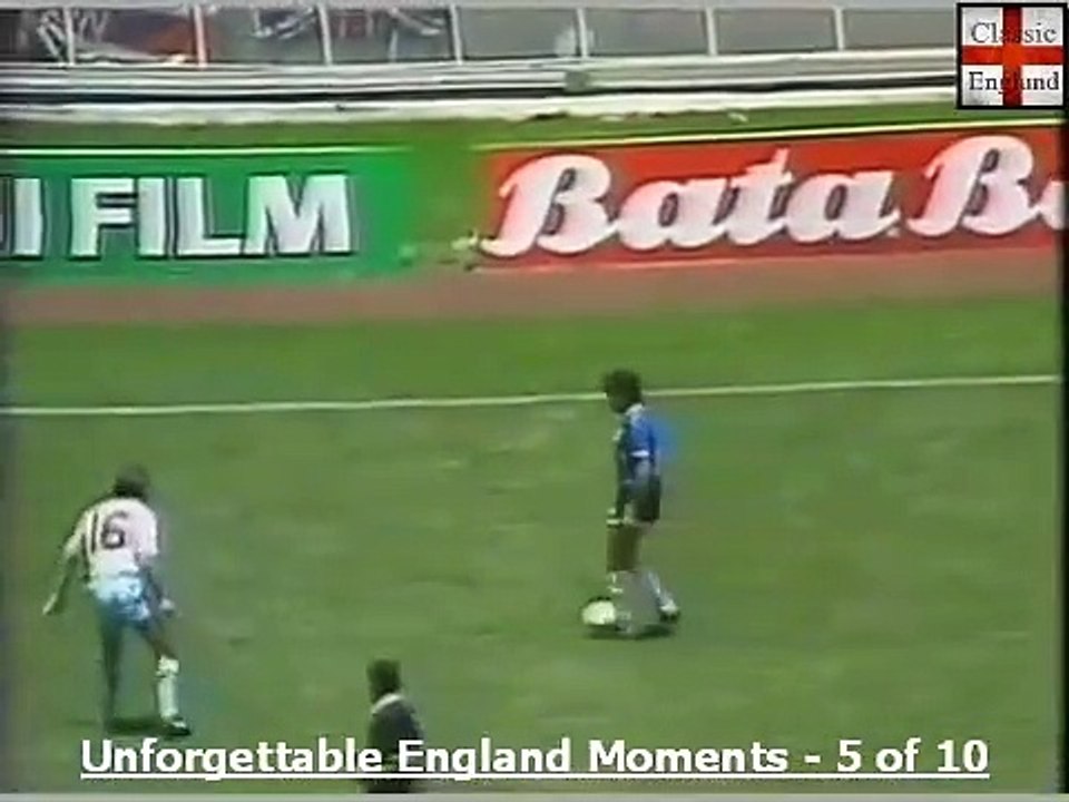 La main de Dieu de Diego Maradona  - Coupe du M...