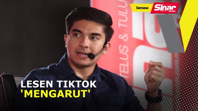 Lesen TikTok 'mengarut': Syed saddiq