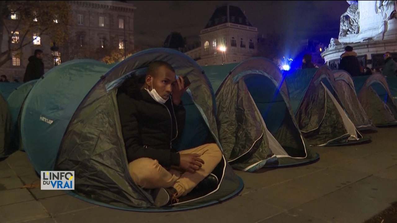 Association Utopia 56 : les organisateurs du rassemblement place de la République