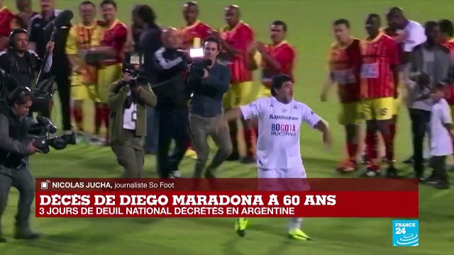 Décès de Diego Maradona à 60 ans : la célèbre main de Dieu , chef d'oeuvre de Maradona