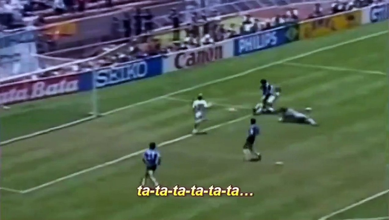 Le but du siècle de Diego Maradona...