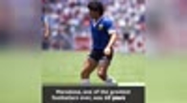 Diego Maradona dies aged 60
