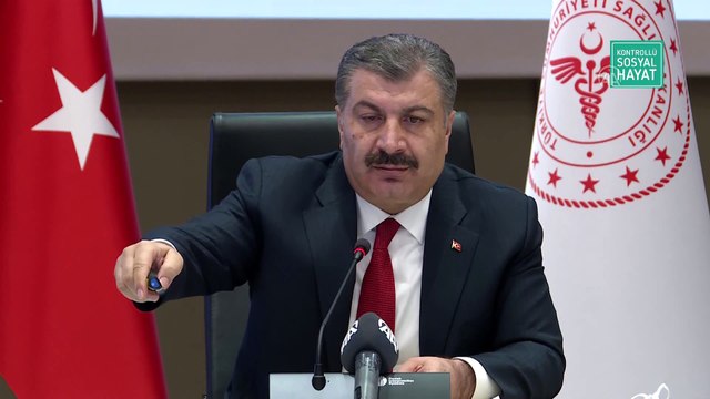 ANKARA - Bakan Koca 'Ankara'da servis doluluk oranı yüzde 62,3, yoğun bakım doluluk oranı yüzde 75,4, solunum cihazı doluluk oranı yüzde 28,9''