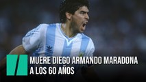 Muere Diego Armando Maradona a los 60 años