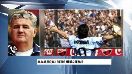 Non Stop Info - Diego Maradona mort : Pierre Ménès réagit à sa disparition