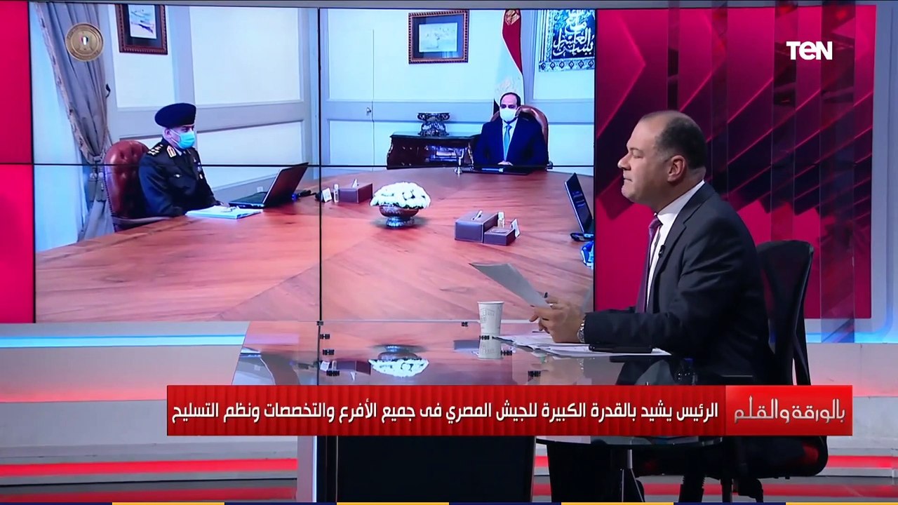 الديهي الرئيس السيسي وجه الجيش ليكون على أتم الاستعداد لاشارة القيادة العليا للقوات المسلحة