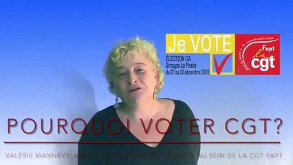 Vidéo CGT Fapt - Election CA Groupe La Poste