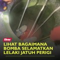 Lihat bagaimana bomba selamatkan lelaki jatuh perigi