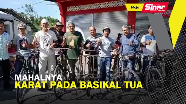 Mahalnya... karat pada basikal tua