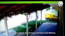Trio rouba veículo dos Correios em Guriri, São Mateus